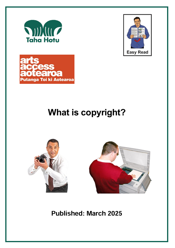 Cover of Easy Read document